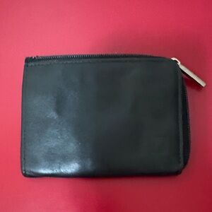 Lavin Black Leather Men's Wallet / card holder